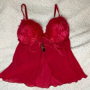 DONNA LOREN BABY DOLL TOP